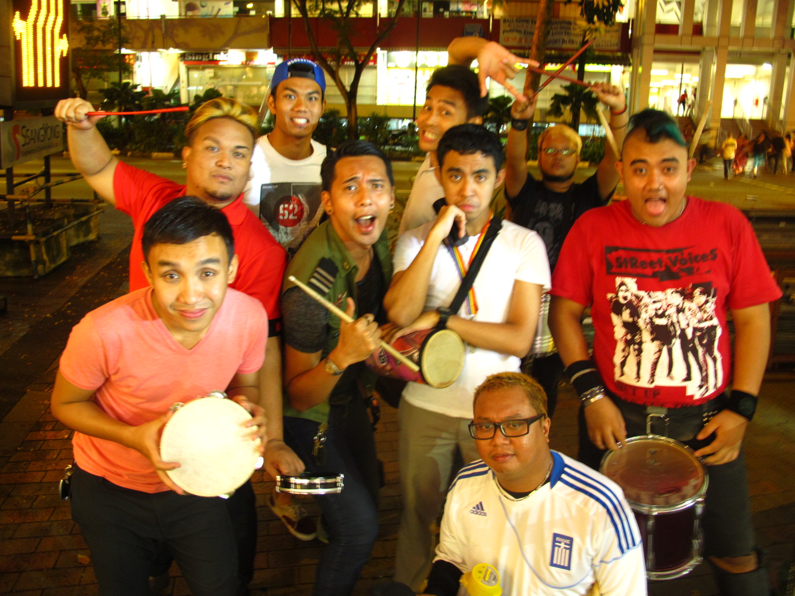 Offbeatz, a Red Kite Percussionist Group in Singapore
